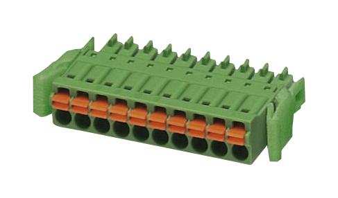 FMC 1,5/ 4-ST-3,5-RF TERMINAL BLOCK, PLUGGABLE, 4POS, 16AWG PHOENIX CONTACT