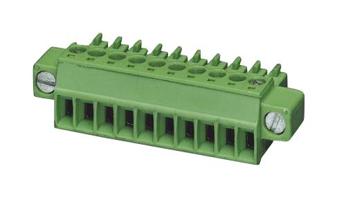 MC 1,5/12-STF-3,5 TERMINAL BLOCK, PLUGGABLE, 12POS, 16AWG PHOENIX CONTACT