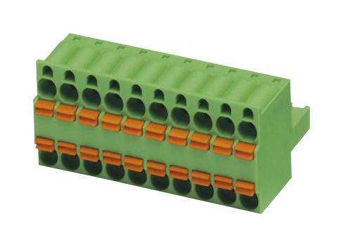 TFKC 2,5/ 3-ST-5,08 TERMINAL BLOCK, PLUGGABLE, 3POS, 12AWG PHOENIX CONTACT