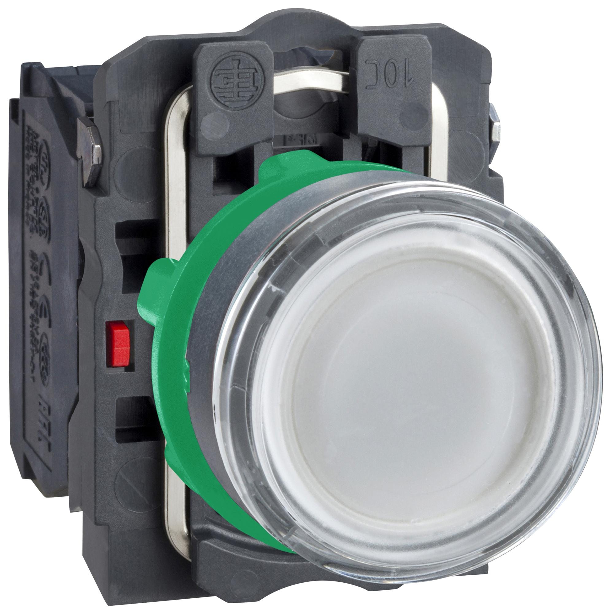 XB5AW31M5 PB SWITCH, ILLUM, NO/NC, 6A, 120V, WHITE SCHNEIDER ELECTRIC