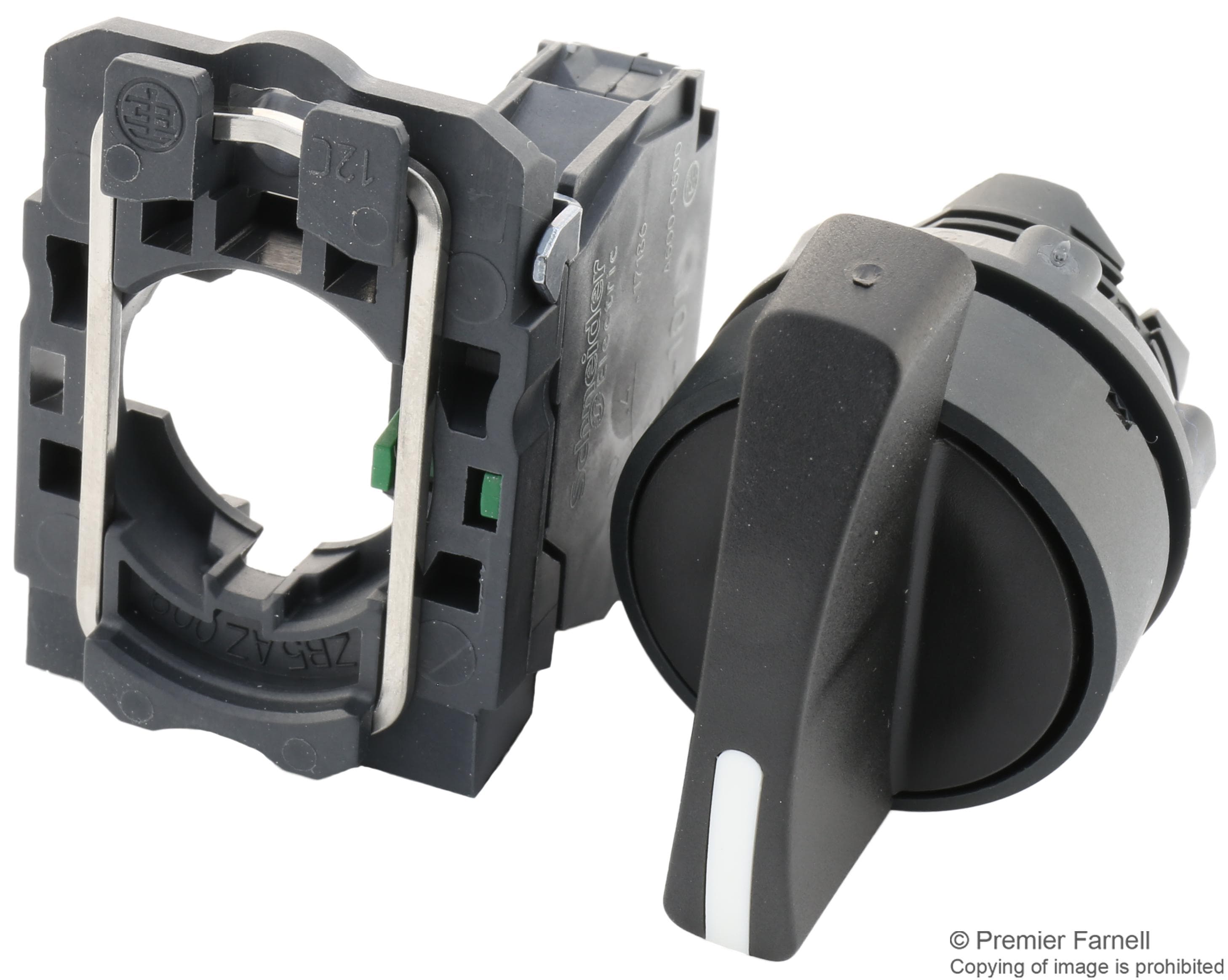 XB5AJ21 SELECTOR SWITCH, 1-POLE, 6A, 120VAC SCHNEIDER ELECTRIC