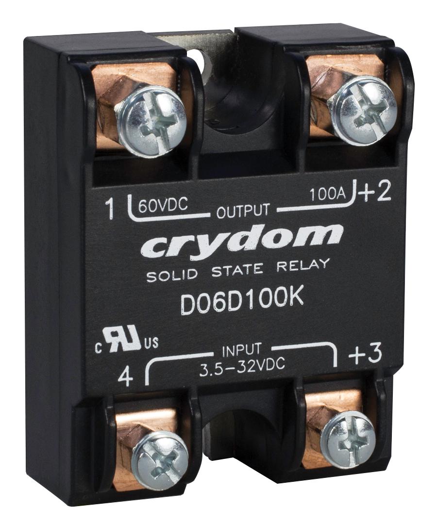 D4D12K SOLID STATE RELAY, 12A, 3.5-32VDC, PANEL SENSATA/CRYDOM