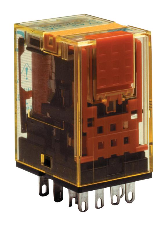 RU4S-D24 RELAY, 4PDT, 24VDC, 6A, SOCKET IDEC