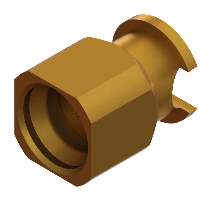 3811-40022 RF COAXIAL, SMPS PLUG, 50 OHM, PCB AMPHENOL SV MICROWAVE