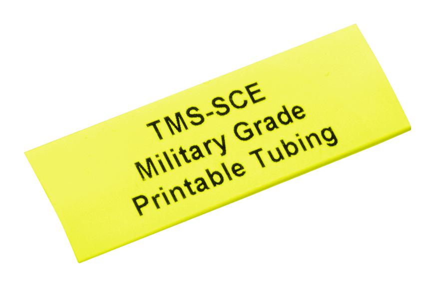 TMS-SCE-2X-1K-3/16-4 HEAT SHRINK MARKER, 4.75MM, YELLOW RAYCHEM - TE CONNECTIVITY
