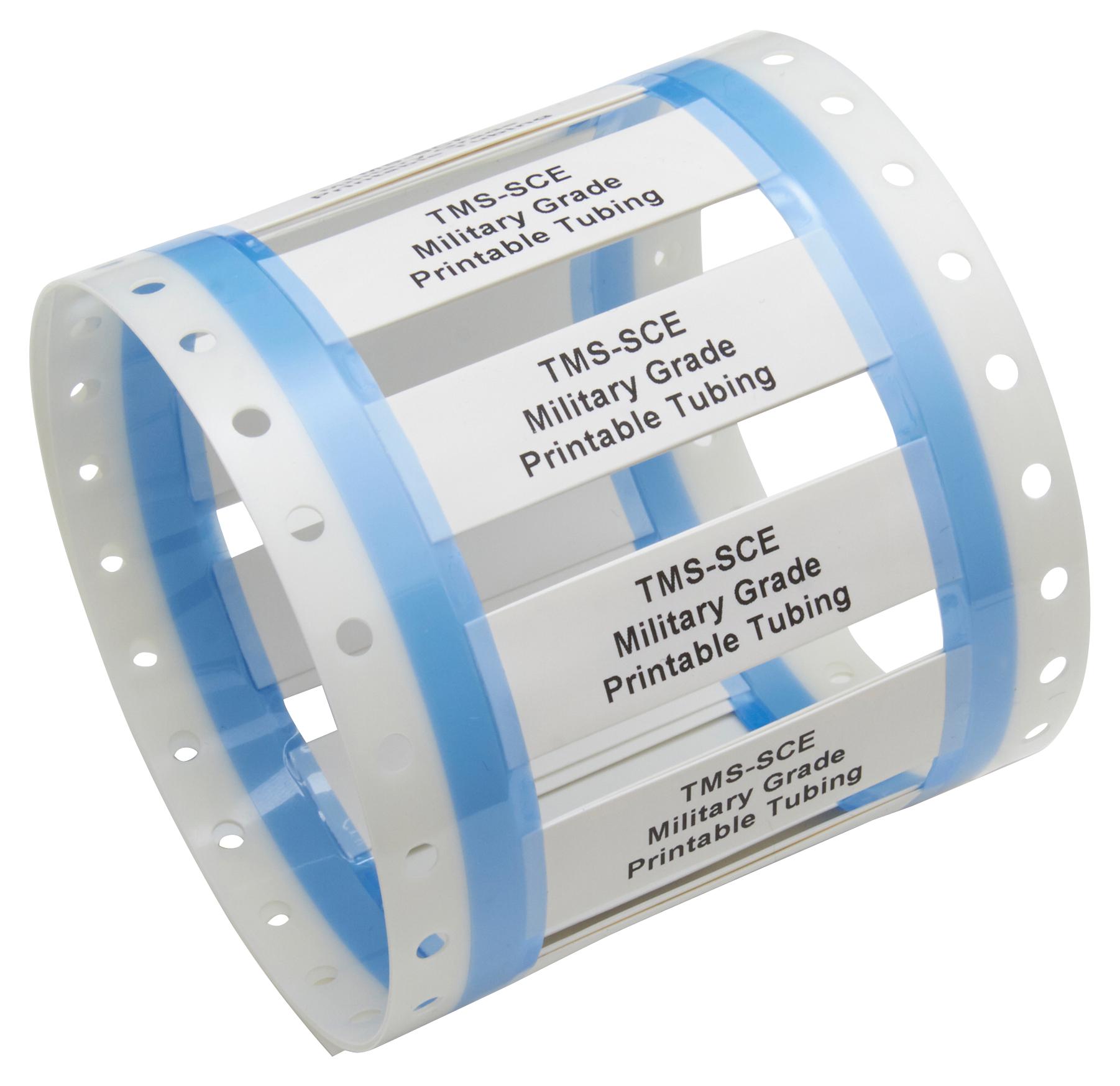 TMS-SCE-2-2.0-9 HEAT SHRINK MARKER, 50.8MM, WHITE RAYCHEM - TE CONNECTIVITY