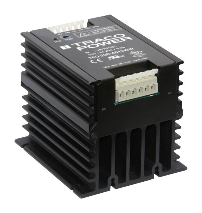 TEQ 200-7216WIR DC-DC CONVERTER, 28V, 8.5A TRACO POWER