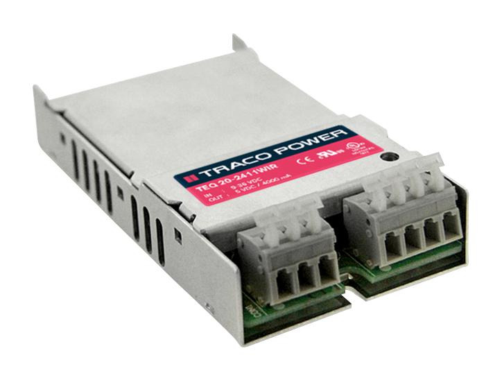 TEQ 20-7212WIR DC-DC CONVERTER, 12V, 1.67A TRACO POWER