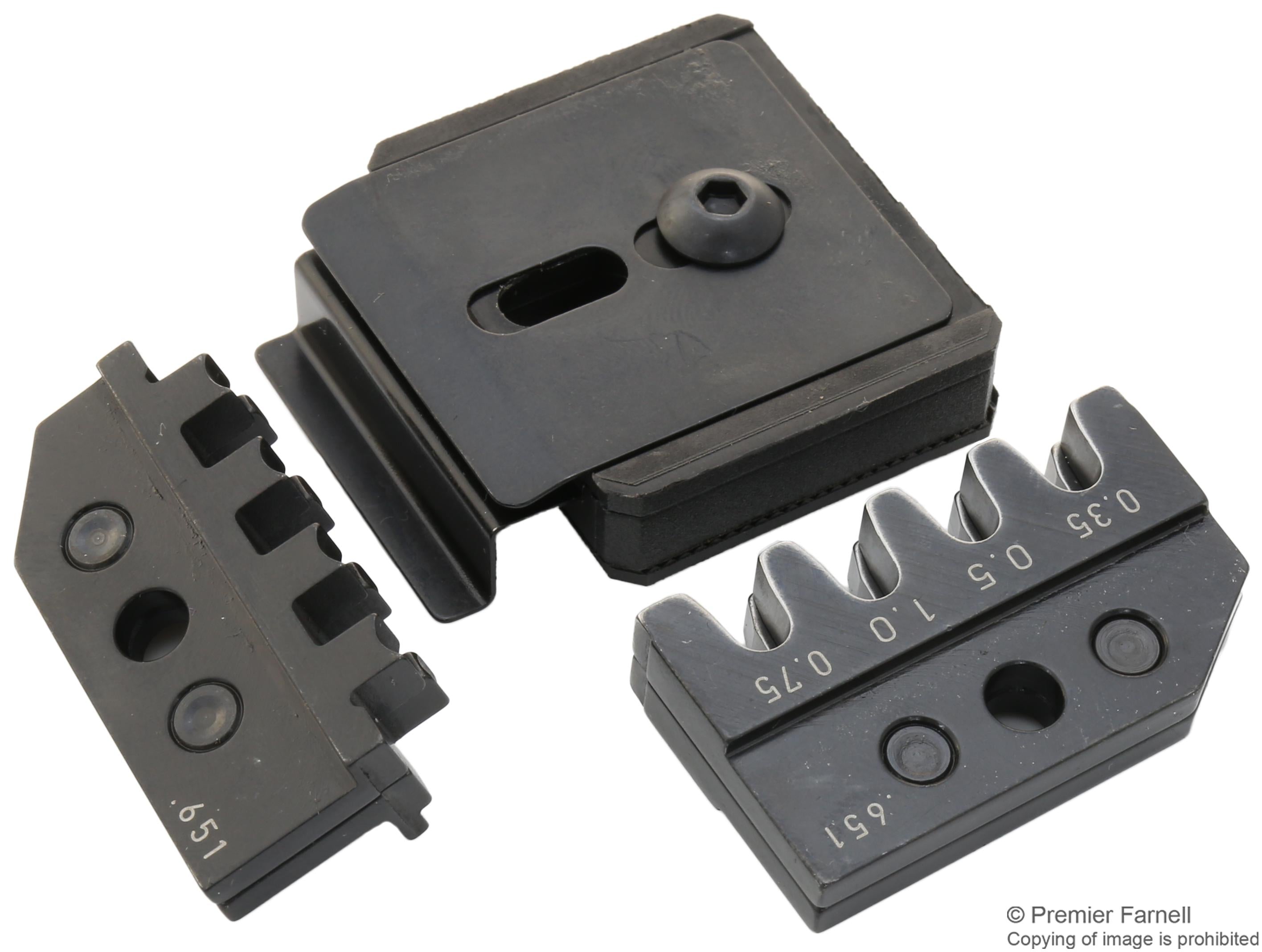 624 737 3 02 CRIMP DIE SET, 24-13AWG, CRIMP TOOL RENNSTEIG