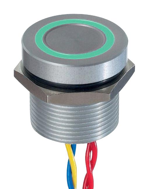 PBAR9AF3000N0G PIEZO VANDAL RESIST SW, SPST, 24V, 0.2A APEM