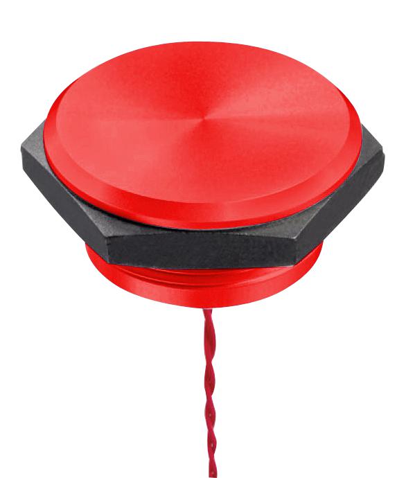 PBAM1AF6002 PIEZO VANDAL RESIST SW, SPST, 24V, 1A APEM