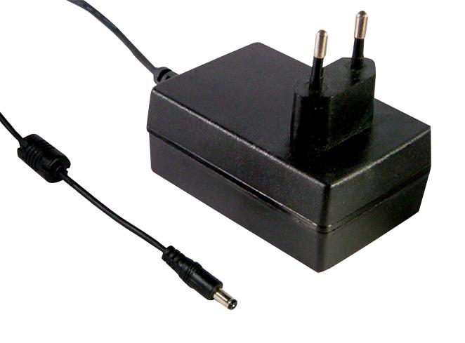 GSM25E05-P1J ADAPTOR, MEDICAL, AC-DC, 5V, 4A MEAN WELL