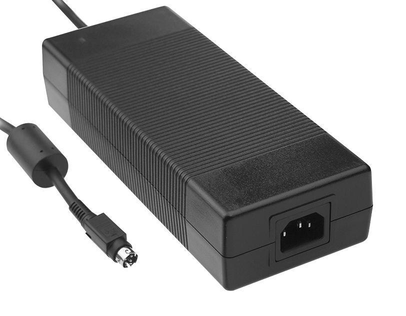 GST220A24-R7B ADAPTOR, AC-DC, 24V, 9.2A MEAN WELL