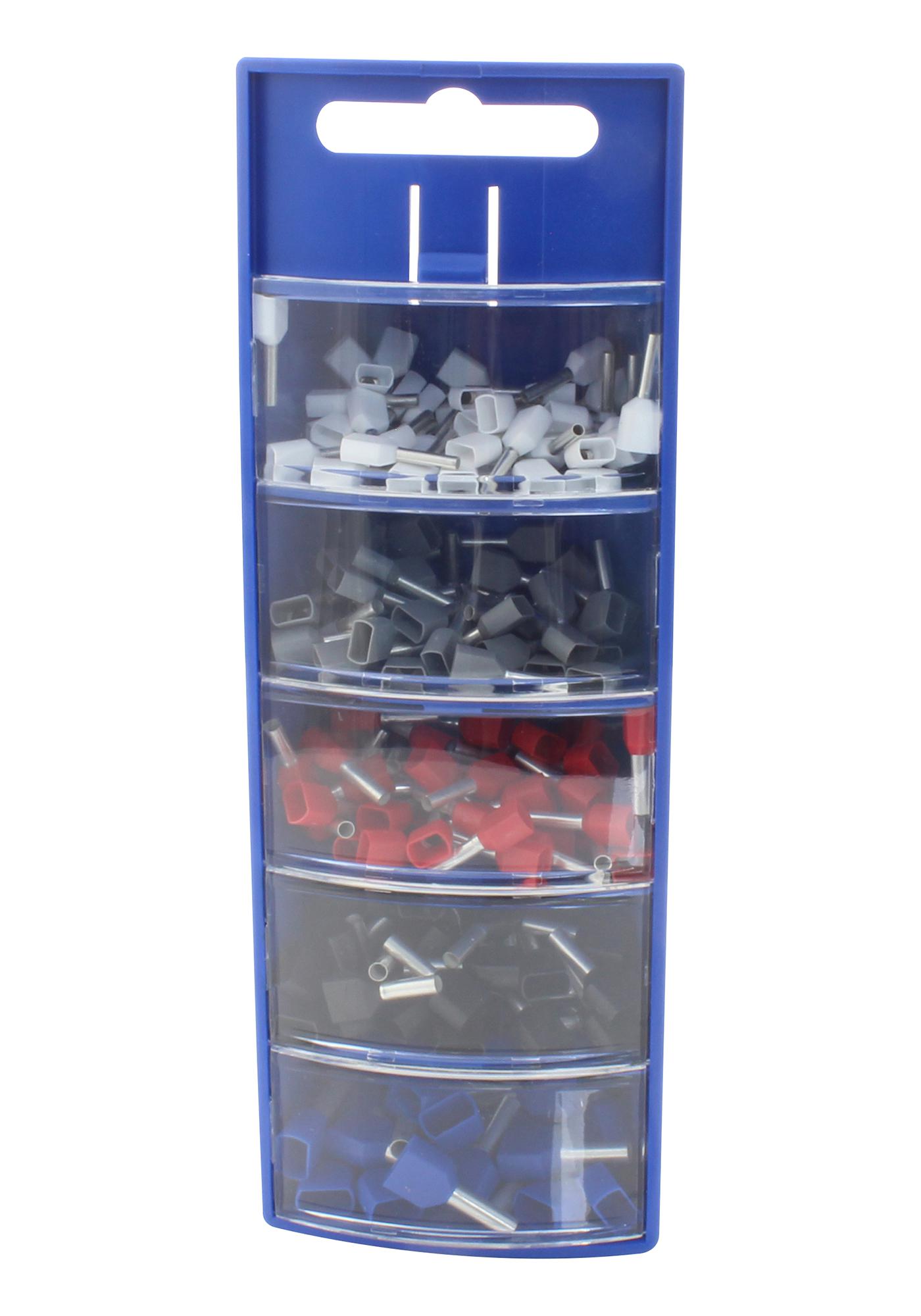 AI-TWIN SORTI BOX BU CONNECTOR KIT, TWIN WIRE FERRULE PHOENIX CONTACT