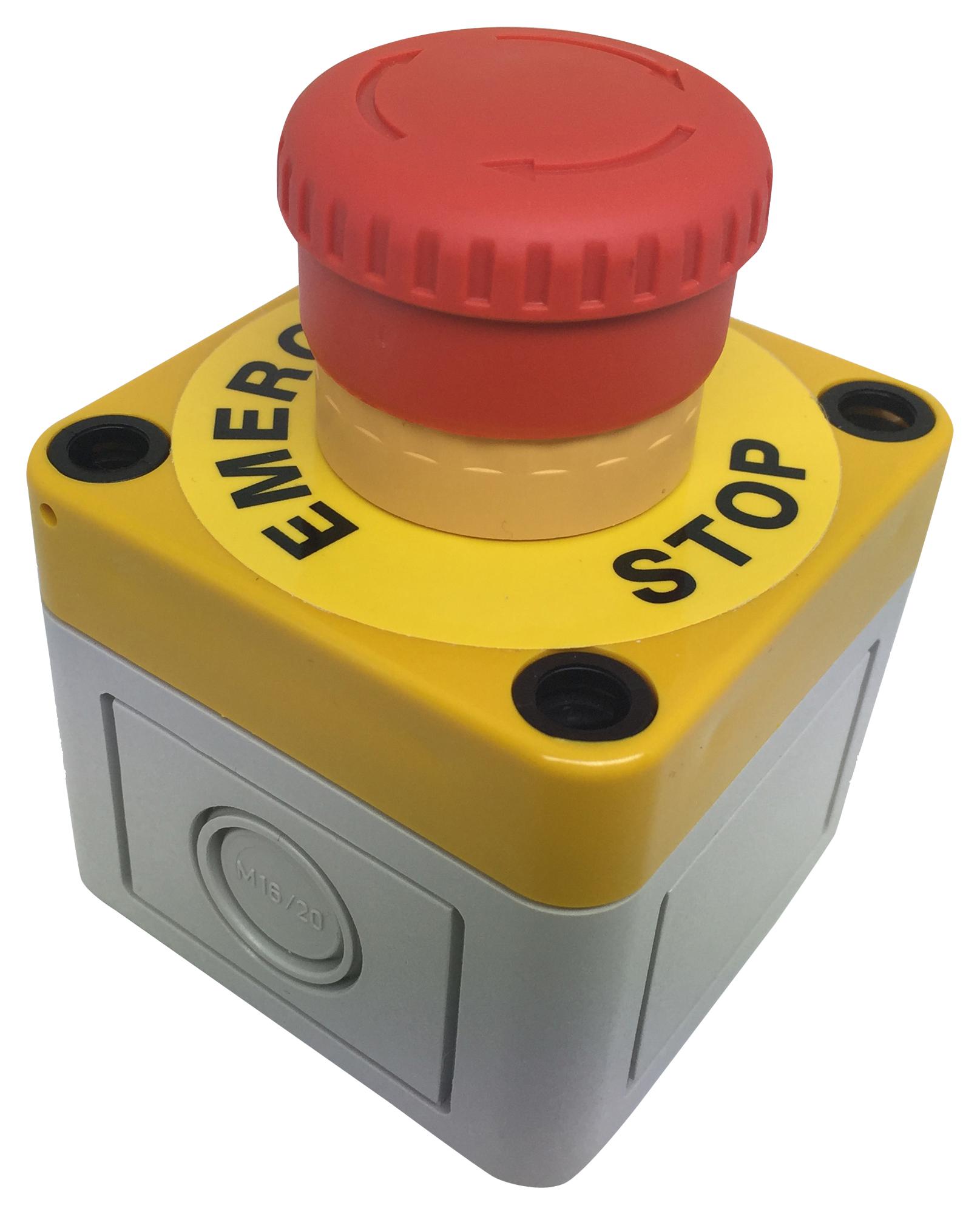 A02ESI3B102IX0+PEA01+A01YL5 INDUSTRIAL E STOP SWITCH APEM