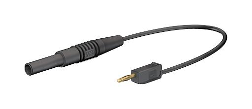 28.0012-015-21 TEST LEAD, 2MM BANANA PLUG-4MM SKT, 10A STAUBLI