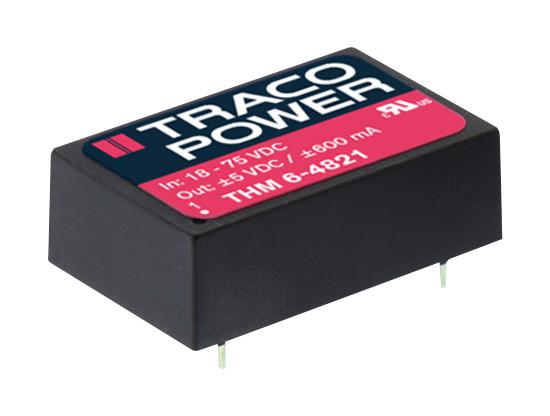 THM 6-2413 DC-DC CONVERTER, MEDICAL, 15V, 0.4A TRACO POWER