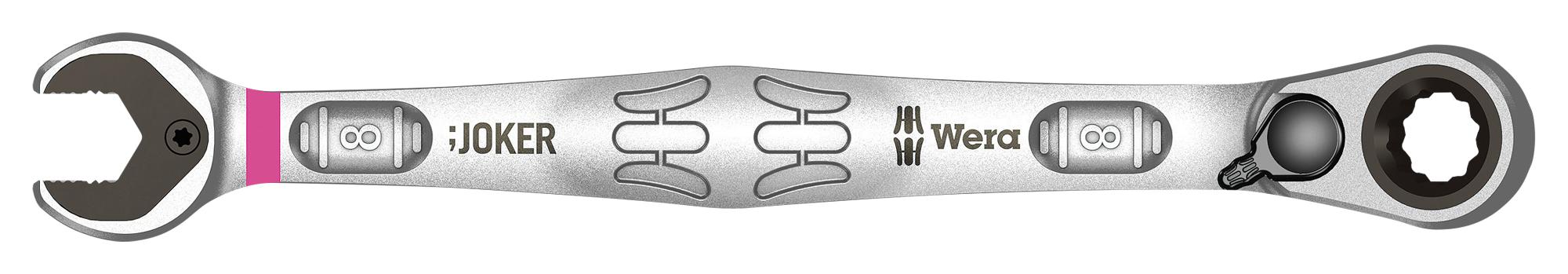 05020064001 COMBINATION WRENCH, RACHET, 8MM X 144MM WERA