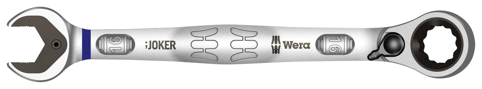 05020071001 COMBINATION WRENCH, RACHET, 16MM X 213MM WERA