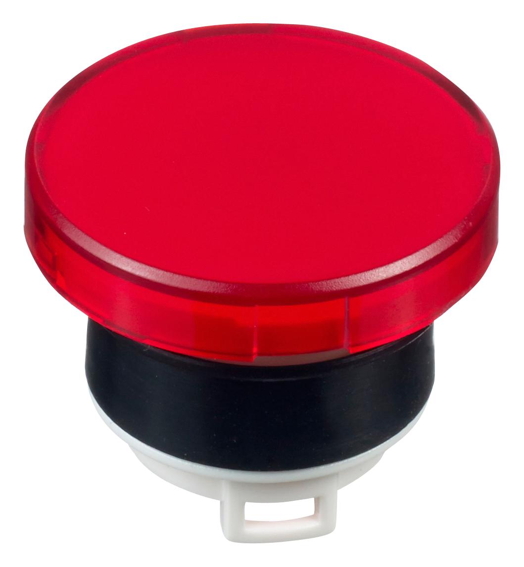 HW1A-P1R LENS, PILOT LIGHT, RED, ROUND, 22MM IDEC