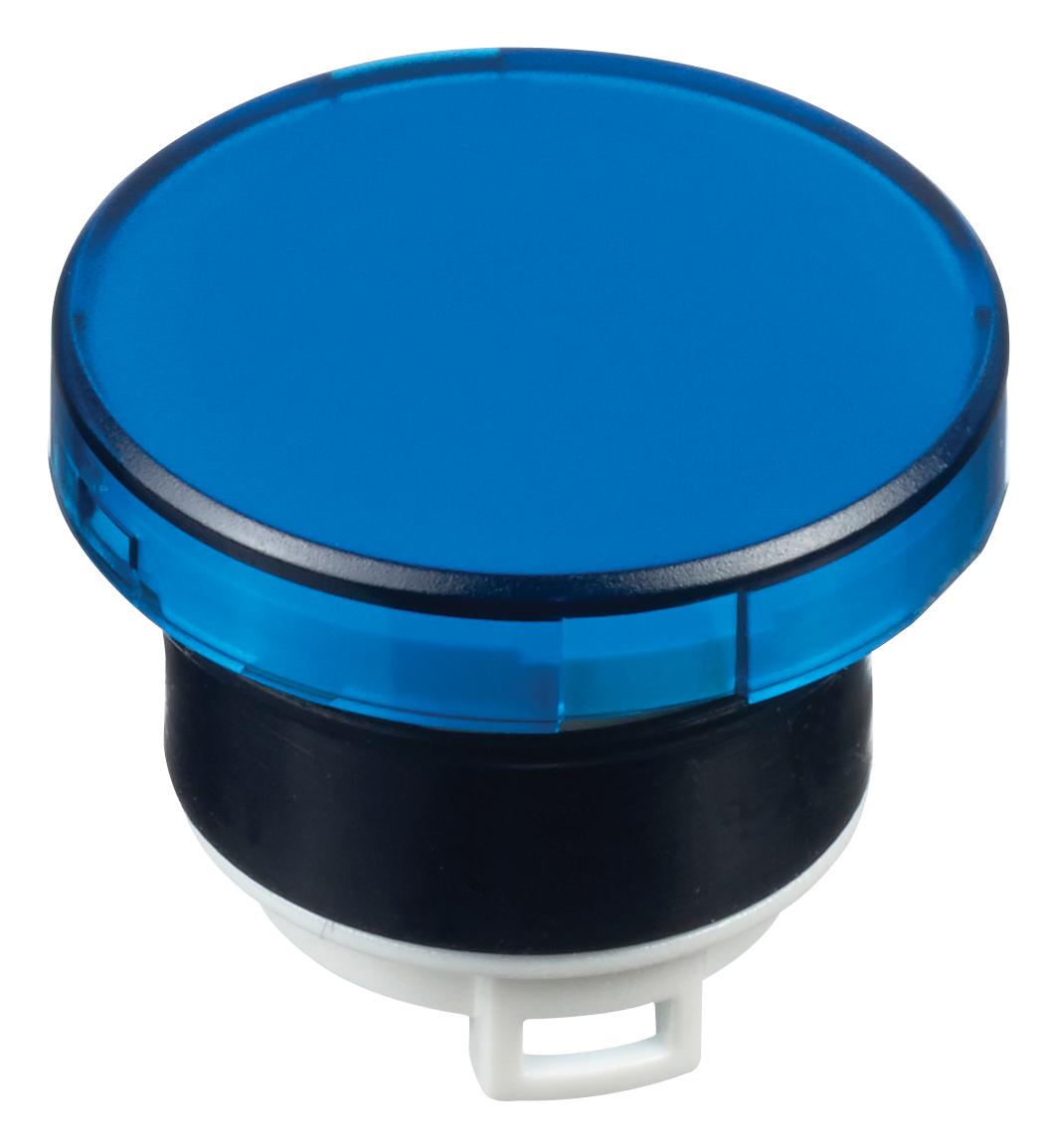 HW1A-P1S LENS, PILOT LIGHT, BLUE, ROUND, 22MM IDEC