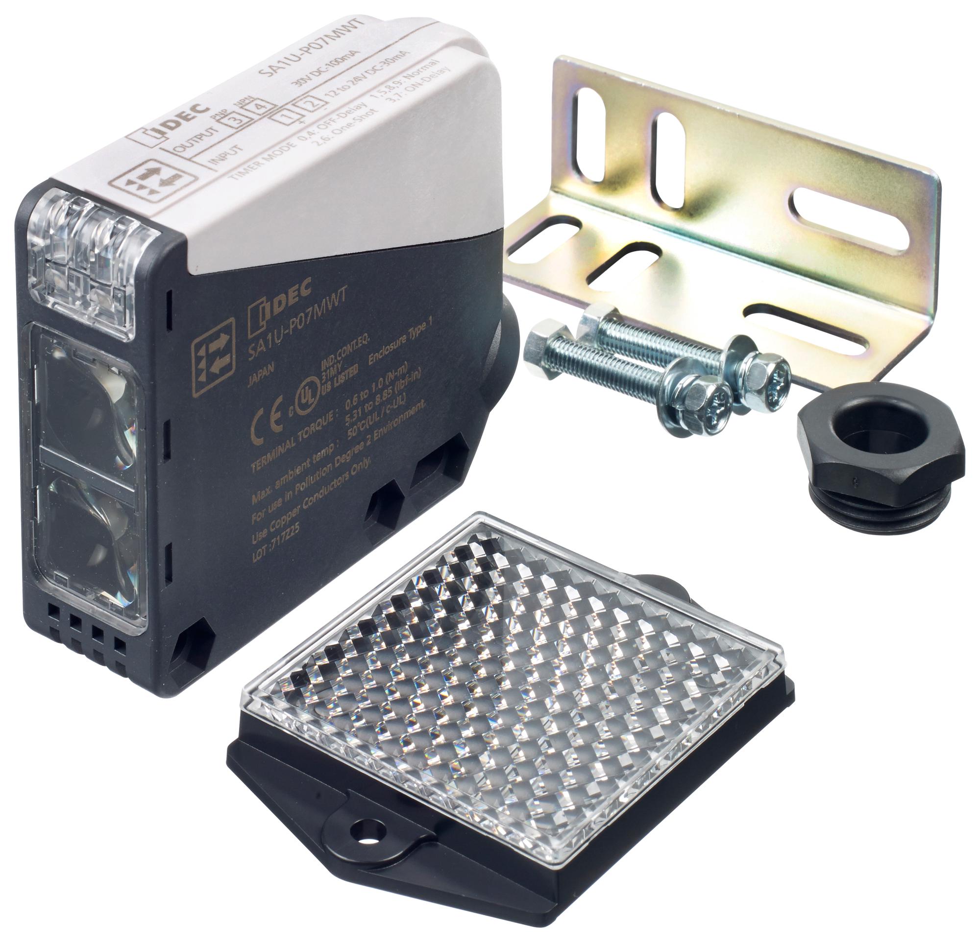 SA1U-P07MWT PHOTOELECTRIC SENSOR, 7M, NPN/PNP, SCREW IDEC