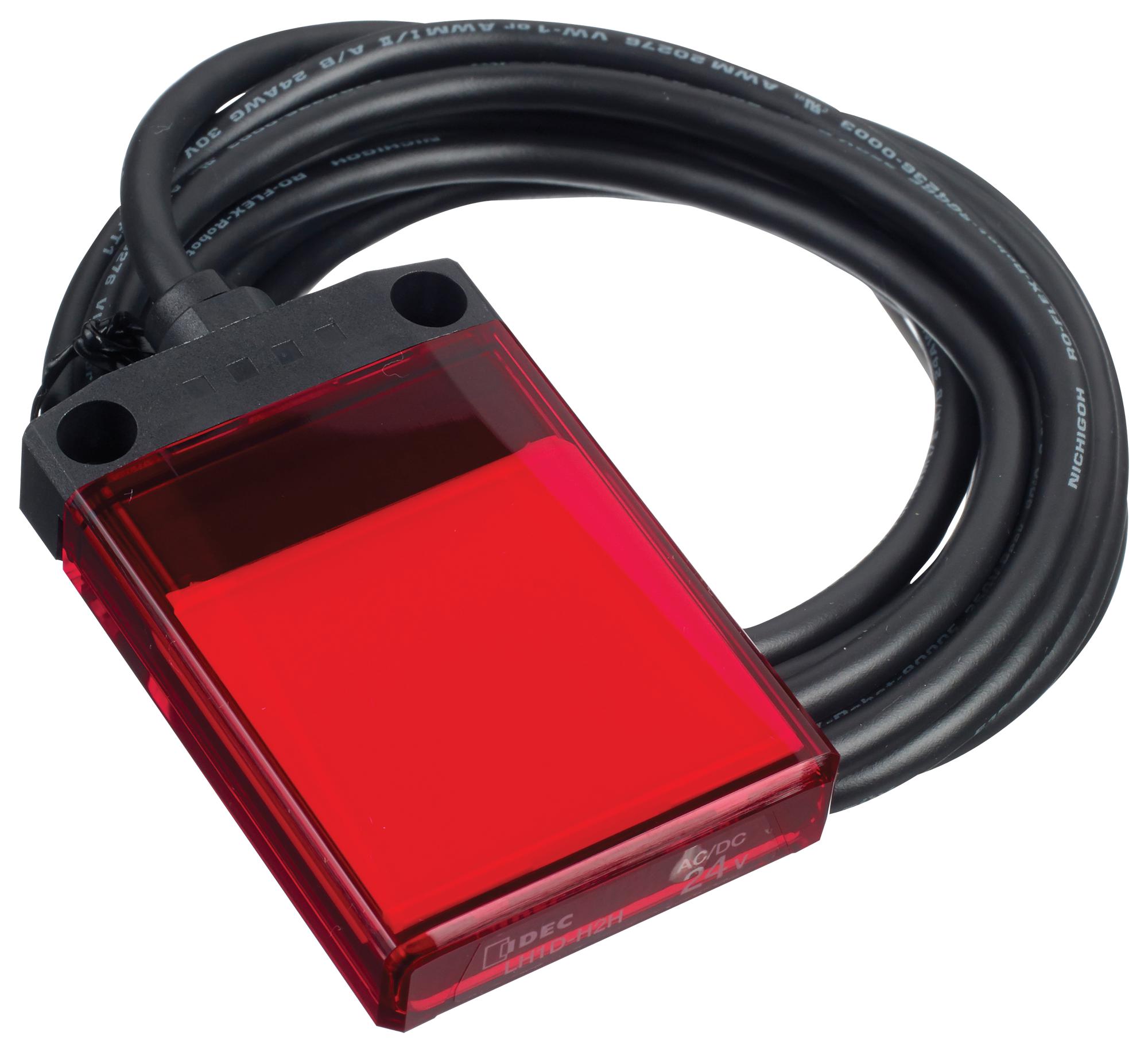 LH1D-H2HQ4C30R PILOT LIGHT, RED, 0.017A, 24VAC/VDC IDEC