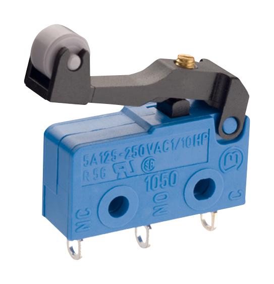01050.7702-00 MICROSWITCH, LEVER, SPDT, 5A, 250VAC MARQUARDT