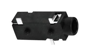 STX-3500-3NTR STEREO JACK, 3.5MM, 3POS, PLASTIC, SMD KYCON