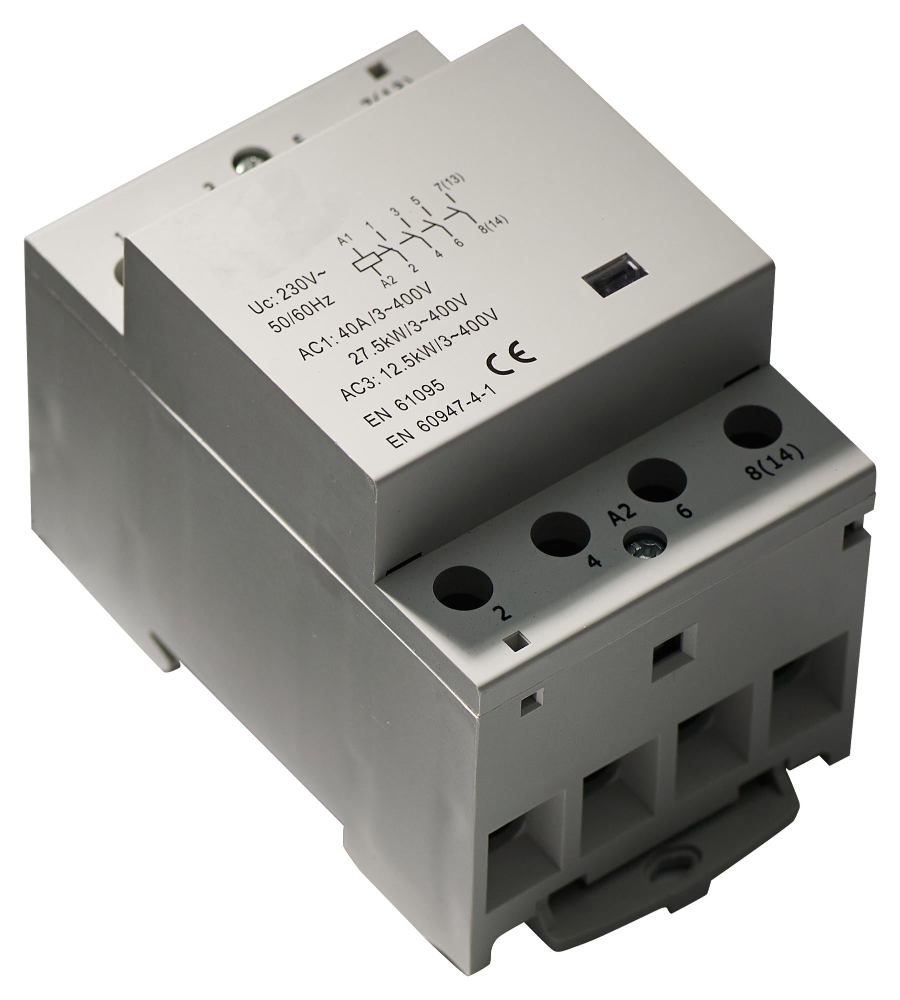 MCEUC3-63-4P MODULAR CONTACTOR, 4PST-NO, 63A, 230VAC MULTICOMP