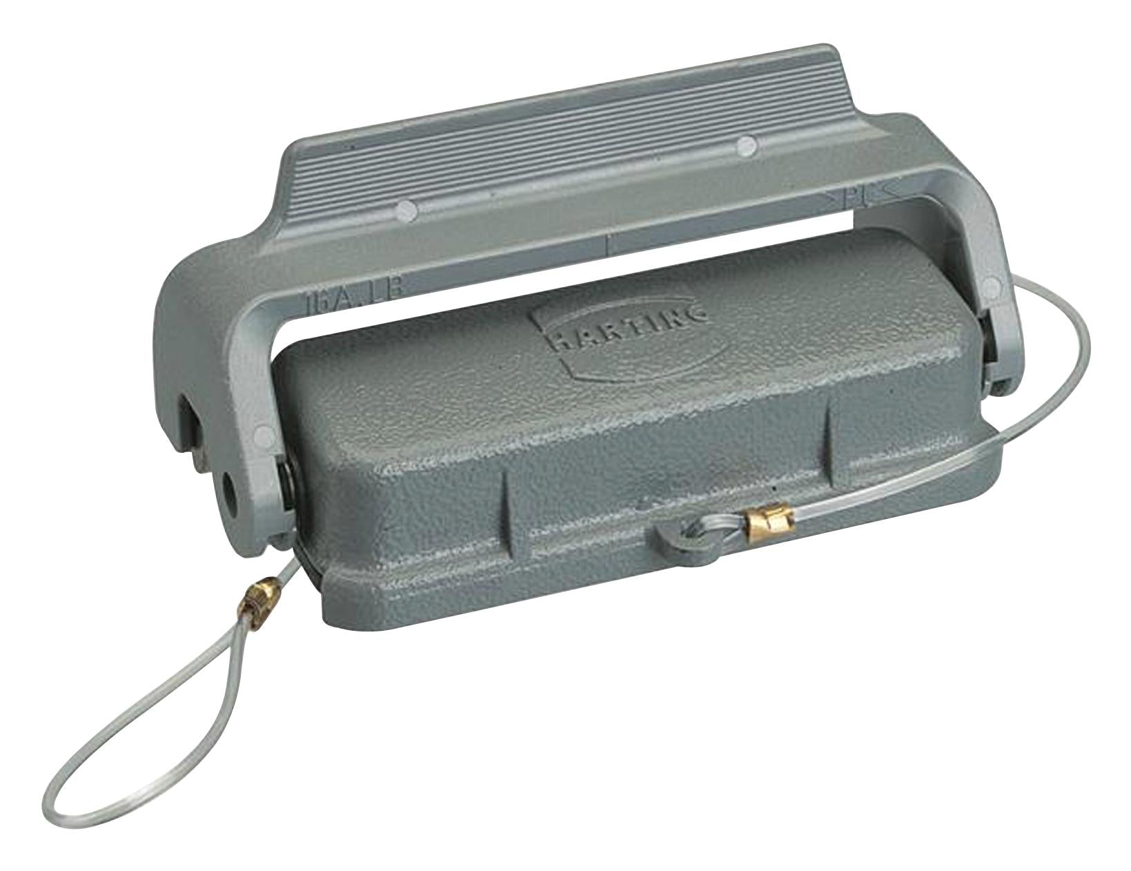09200165423 PROTECTION COVER W/CORD, 16A, METAL HARTING