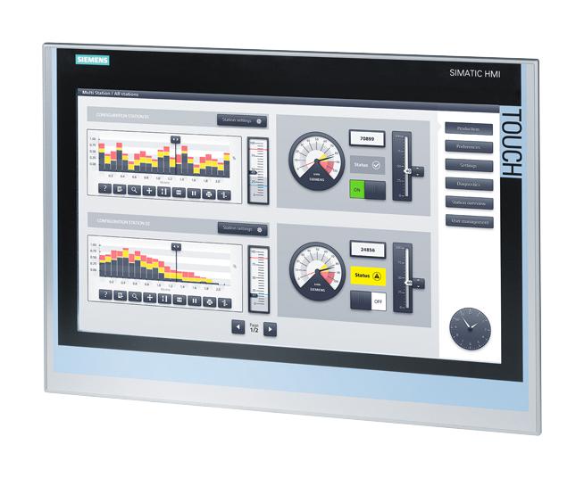 6AV2124-0UC02-0AX1 HMI TOUCH PANEL, 1376X768 PIXEL, 19INCH SIEMENS