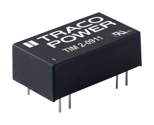 TIM 2-1212 DC-DC CONVERTER, MEDICAL, 12V, 0.167A TRACO POWER