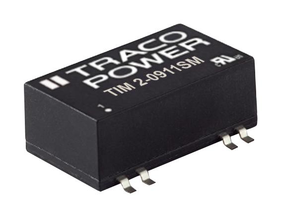 TIM 2-1212SM DC-DC CONVERTER, MEDICAL, 12V, 0.167A TRACO POWER
