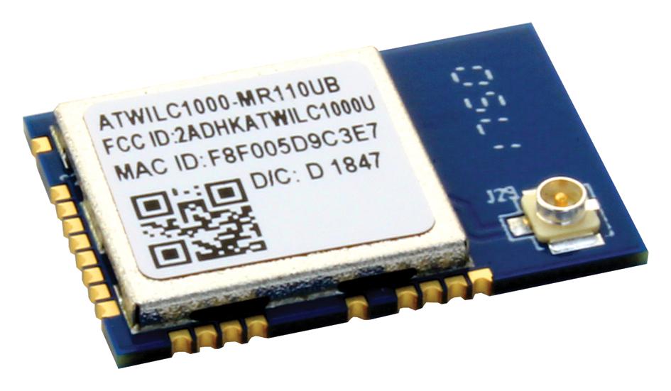ATWILC1000-MR110UB LINK CONTROLLER MODULE, 2.472GHZ MICROCHIP