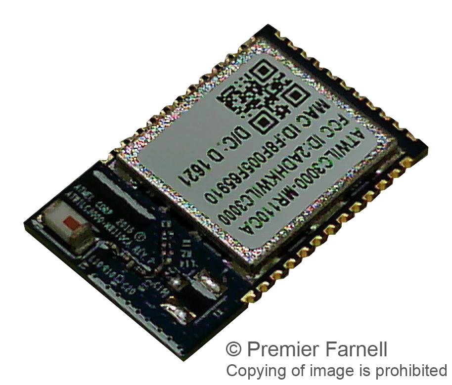ATWILC3000-MR110CA CONTROLLER MODULE W/ BT, 2.472GHZ MICROCHIP