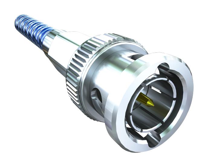 BNC7T-P-C-GN-ST-CA6D RF COAX, BNC PLUG, 75 OHM, CABLE SAMTEC