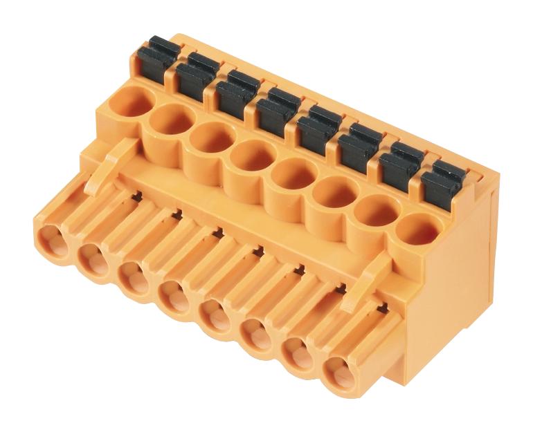 1001540000 TERMINAL BLOCK, PLUGGABLE, 3POS, 12AWG WEIDMULLER