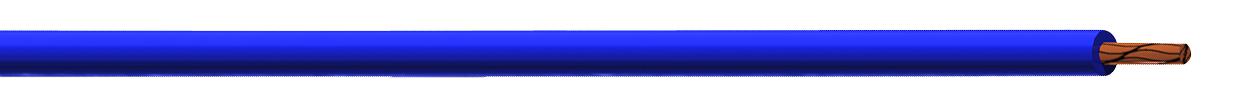 61.7554-999-23 HOOK-UP WIRE, 1MM2, BLUE, 5M, 600V STAUBLI