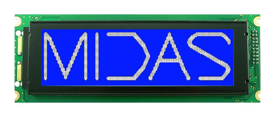 MC240064GD6W-BNMLW LCD GRAPHIC DISPLAY, 240X64P, BSTN, 3.3V MIDAS