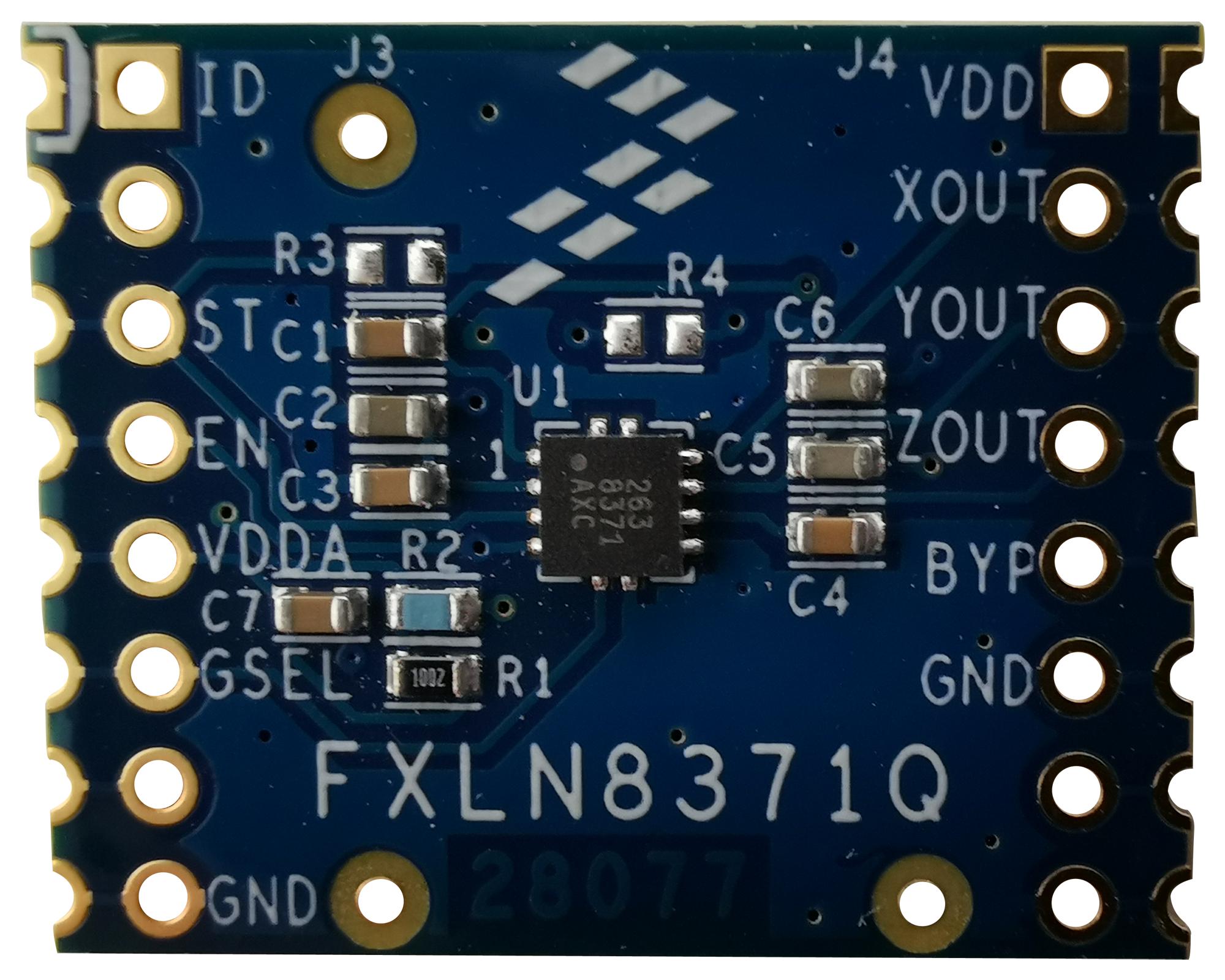 BRKOUT-FXLN8371Q BREAKOUT BOARD, ACCELEROMETER DEMO KIT NXP