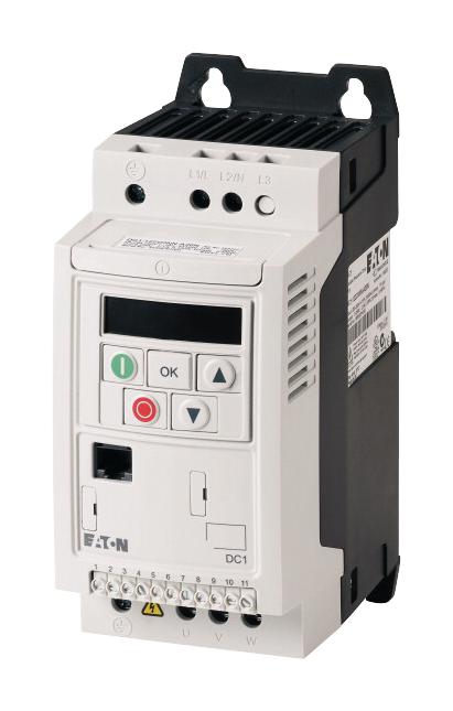 DC1-122D3FN-A20CE1 VARIABLE FREQ DRIVE, 1&3-PH, 370W, 250V EATON MOELLER