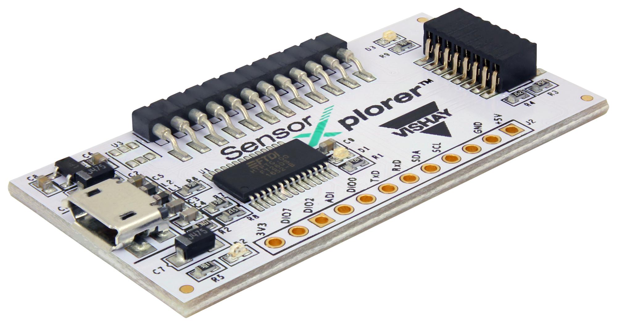 SENSORXPLORER DEMO BOARD, USB TO I2C INTERFACE VISHAY