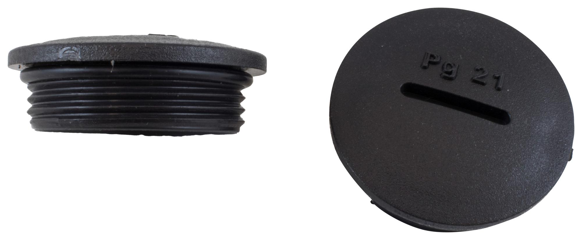 HPP11 BK080 HOLE PLUG, PG11, PA 6, 22MM, BLK, PK10 ALPHA WIRE