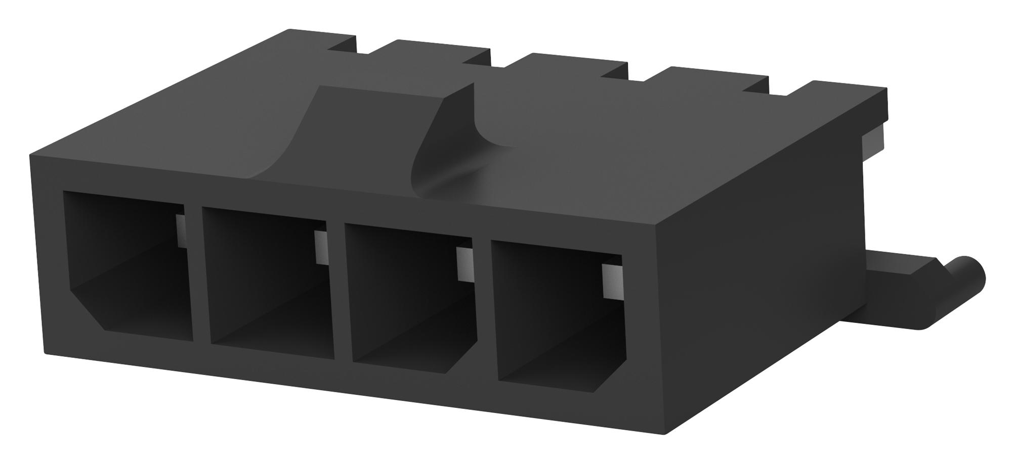 2-1445050-4 CONNECTOR, HEADER, 4POS, 3MM, PCB AMP - TE CONNECTIVITY
