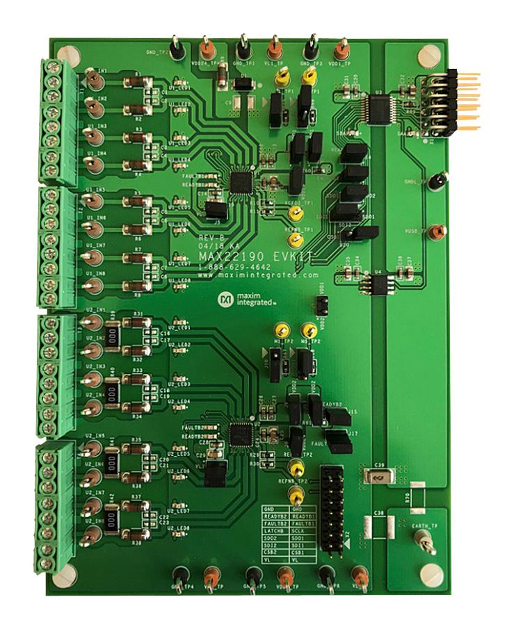 MAX22190EVKIT# EVAL KIT, ISOLATE DIGITAL I/P TRANSLATOR MAXIM INTEGRATED / ANALOG DEVICES