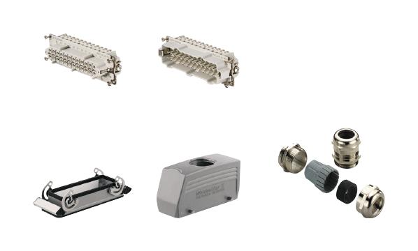 HDC-KIT-HE 24.131 M HDC KIT, 24POS, SIZE 8, M32, SCREW WEIDMULLER