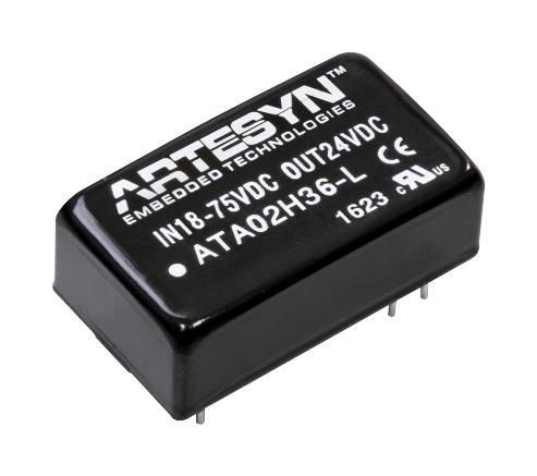 ATA02BB36-L DC-DC CONVERTER, 2 O/P, 8W ARTESYN EMBEDDED TECHNOLOGIES