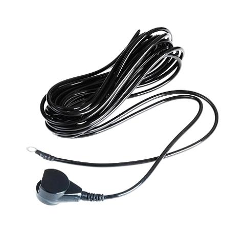 CGC151M GROUND CORD, SNAP, 15FT, BLACK SCS