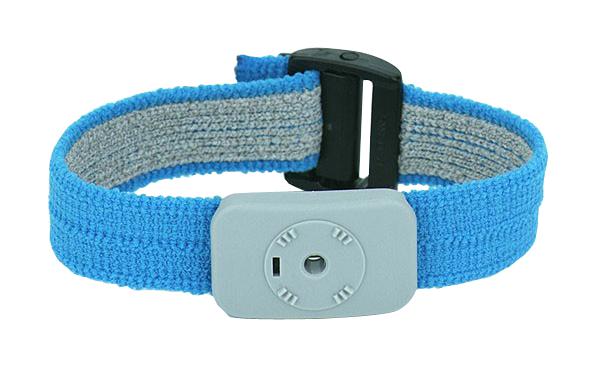 2368 WRIST BAND, ADJUSTABLE, SNAP, BLUE SCS